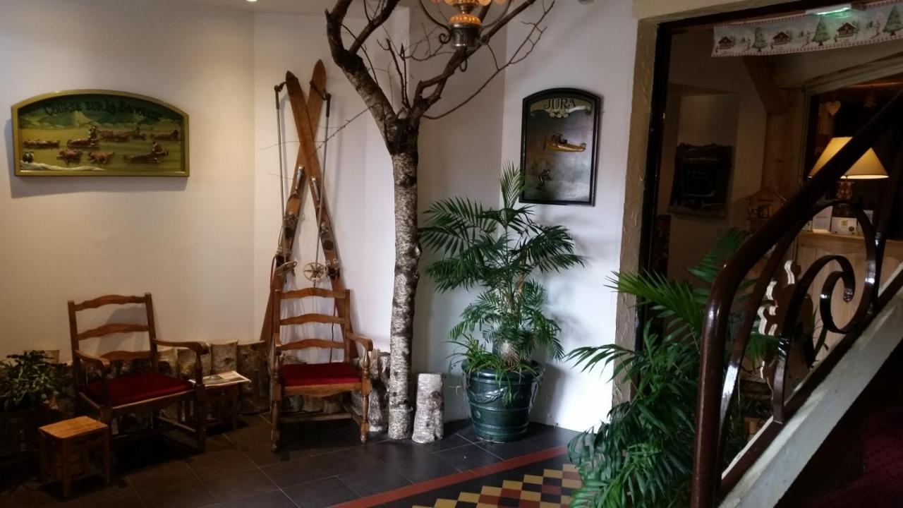 Hotel Restaurant Le Yeti Les Rousses Exterior foto
