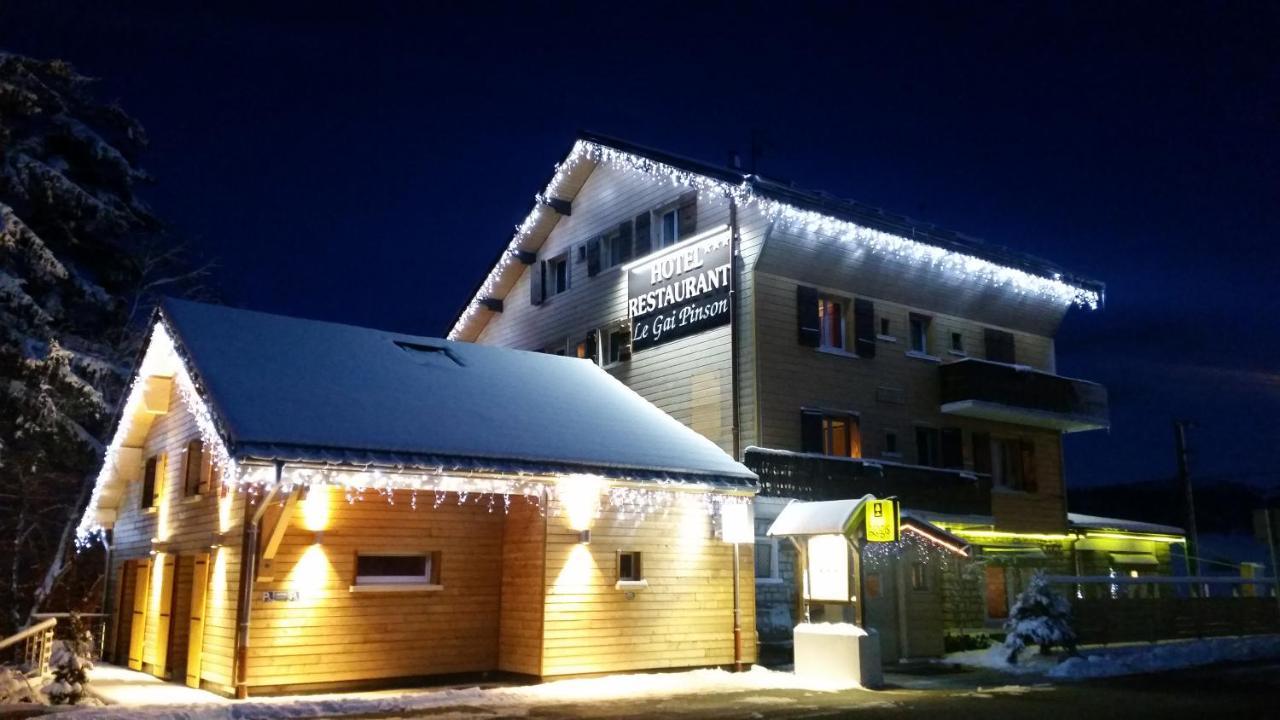 Hotel Restaurant Le Yeti Les Rousses Exterior foto