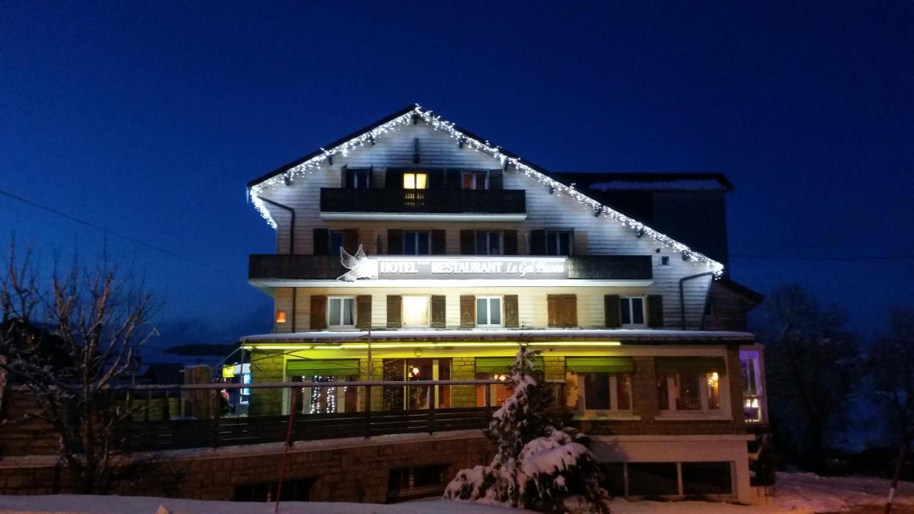 Hotel Restaurant Le Yeti Les Rousses Exterior foto